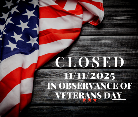 closed for veterans day