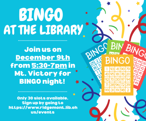 Bingo night flyer