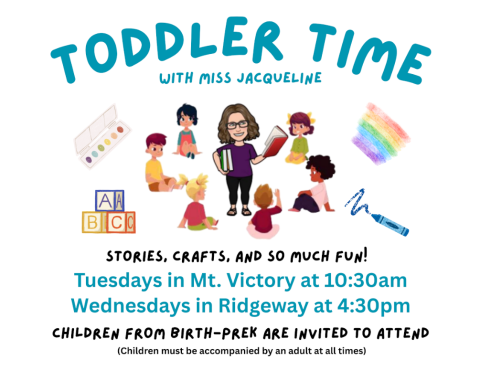 toddler time flyer