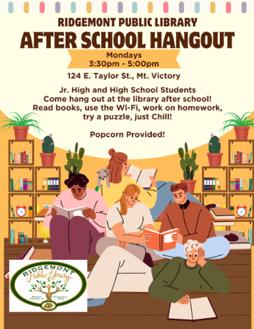 After School Hangout flyer