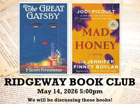 ridgeway book club flyer