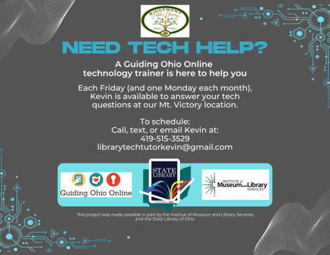 tech help flyer